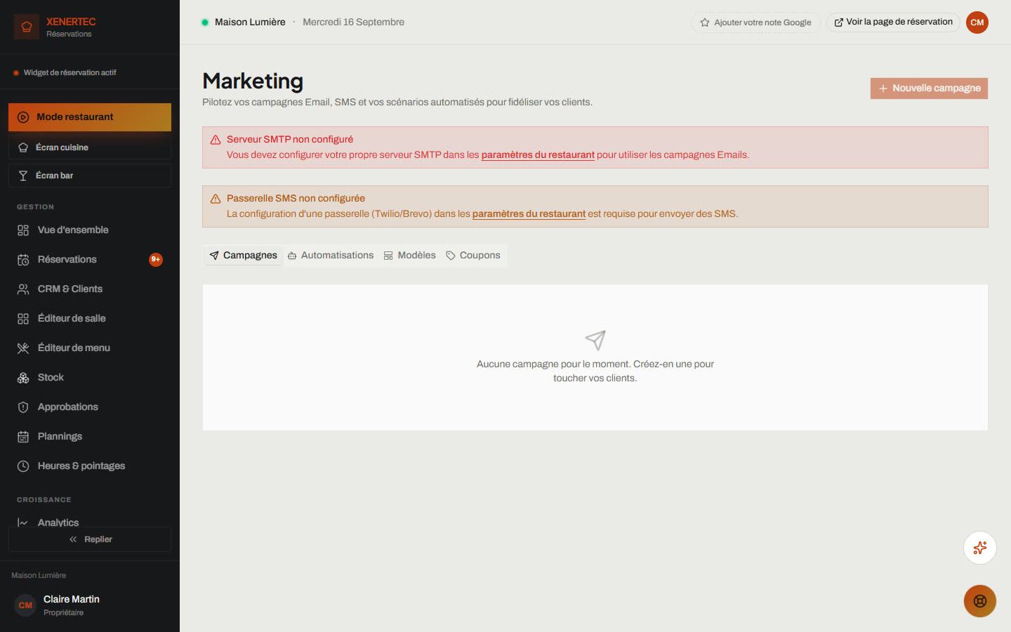 Campagnes marketing